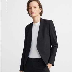 Theory Open Blazer in Stretch Wool